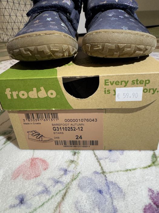 демісезонні черевики Froddo Barefoot
