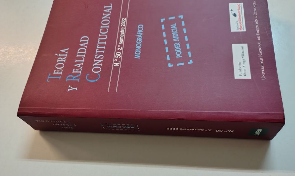 Teoría y Realidade Constitucional n° 50

N° 48 2° Semestre 2021

Sem a