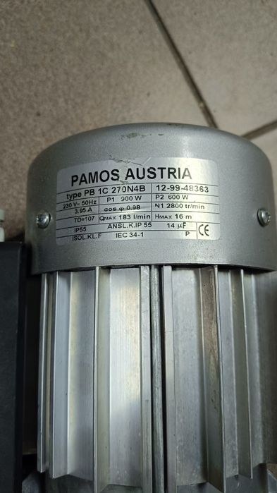 Pompa do wanny z hydromasażem Pamos Austria