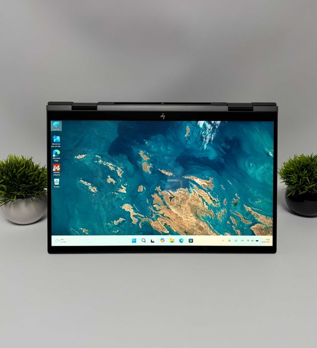 Ноутбук HP ENVY x360 2-in-1/Ryzen 7 5825U/16 DDR4 3200hz/512 SSD/15.6"1 920 × 1080, IPS