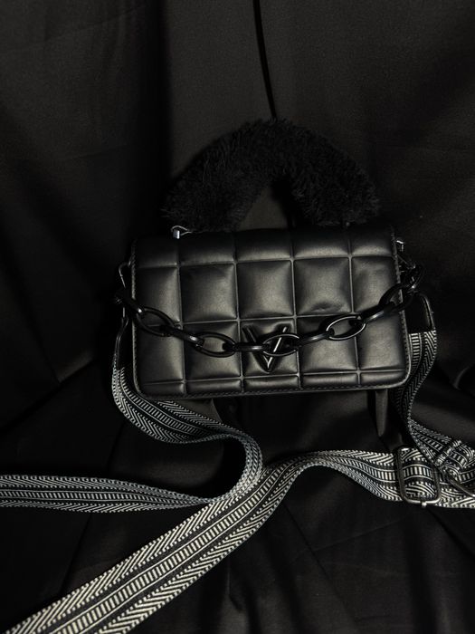 Сумка жіноча чорна женская сумка сумочка