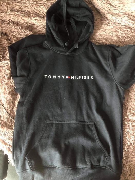 Bluza czarna z napisem