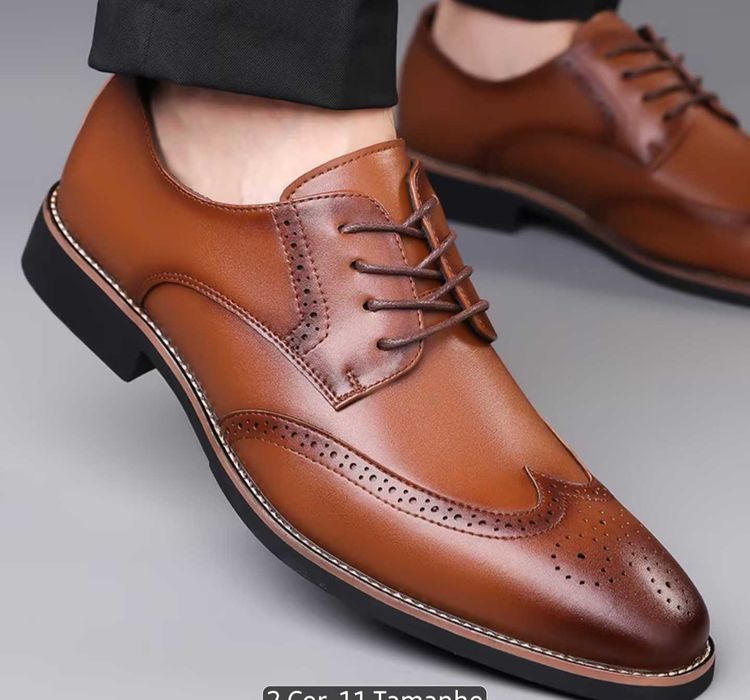 Sapatos de homem elegantes