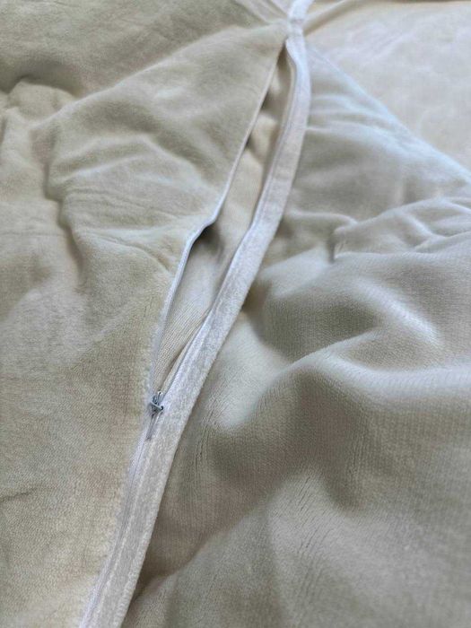 Велюрова постільна білизна Моніка Євро Тепла постільна білизна