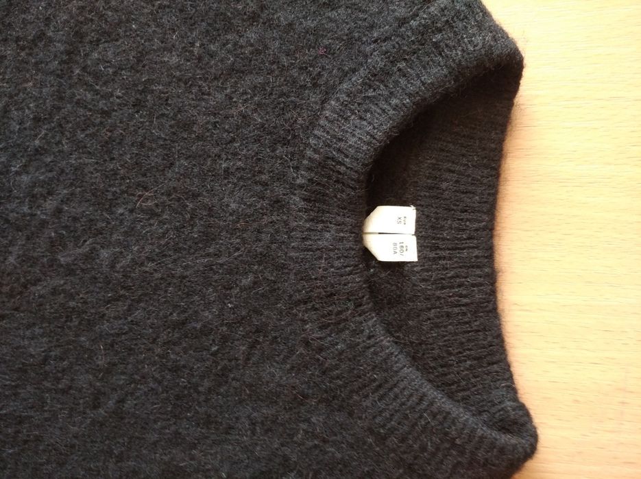 Жилет бренда Arket альпака/шерсть, безрукавка женская,жилетка XS-S