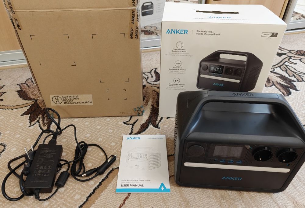 Зарядна станція 500w/512wh Anker Powerhouse 535.