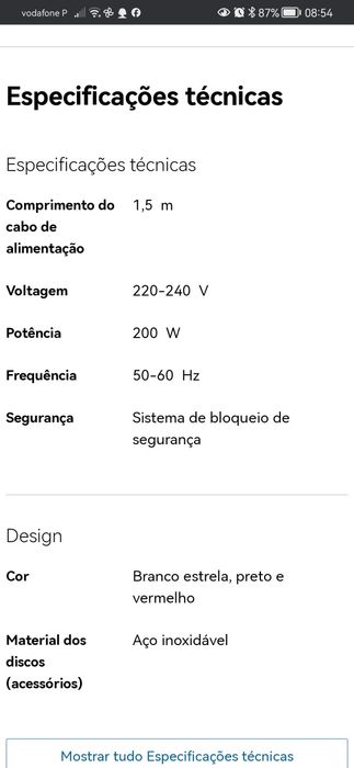 Cortador para saladas SaladMaker Philips HR1387/80 [Novo]