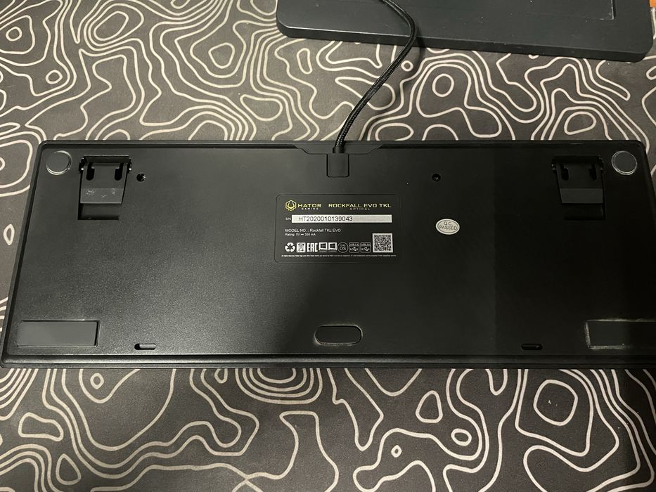 Клавіатура Hator Rockfall Evo TKL