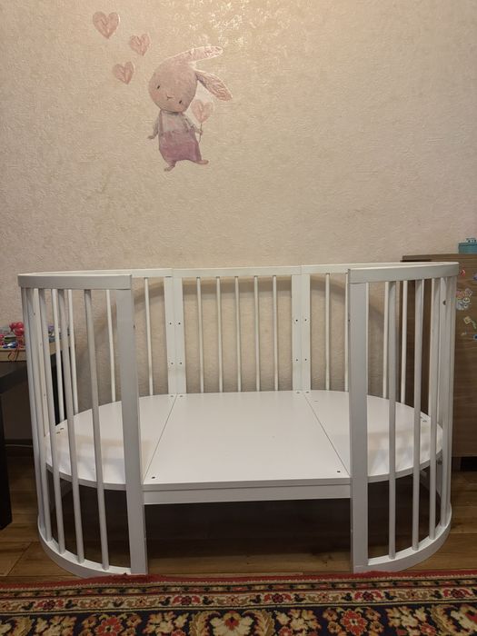 Кроватка детская  трансформер 7 в 1.