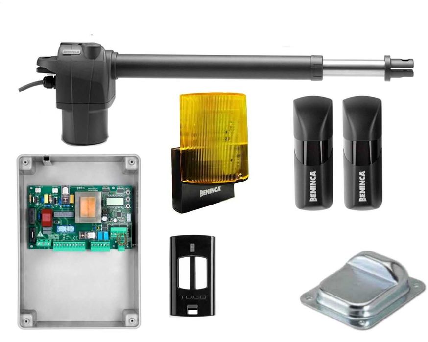 Automat do bram skrzydłowych Naped Beninca Bill 30 Możliwy montaż