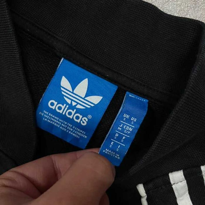 Bluza Dresowa Adidas Zip Up Paski Y2K Trendy Drip