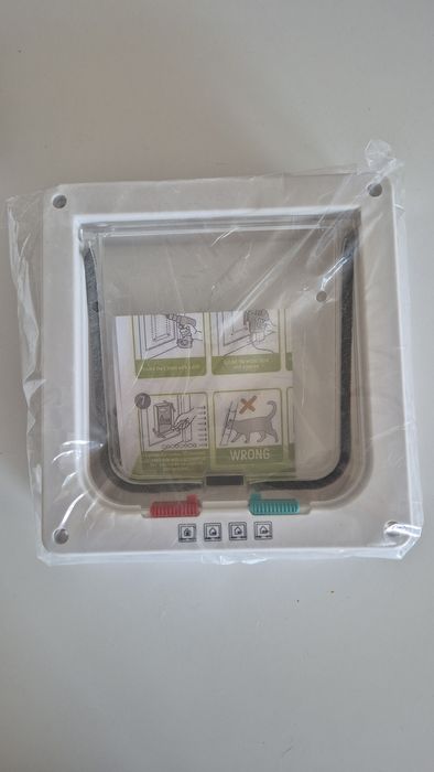 Drzwiczki KLAPA na drzwi dla Kota Psa do 6KG M