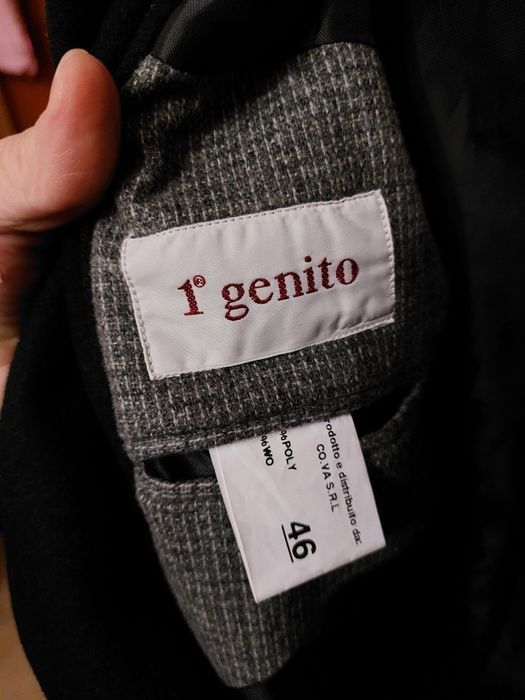 Пальто жакет двубортне чоловіче унісекс