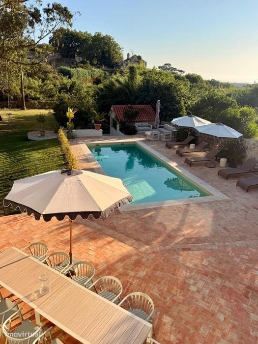 Casa de sonho, 5T, piscina, sauna, gr jardim, localização tranquila