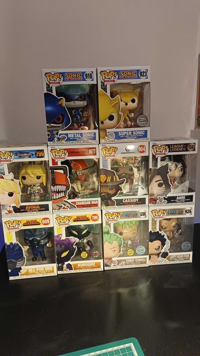 Lote Funko POP!s Originais com caixa
