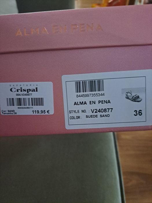 Sandalia Alma en pena 36