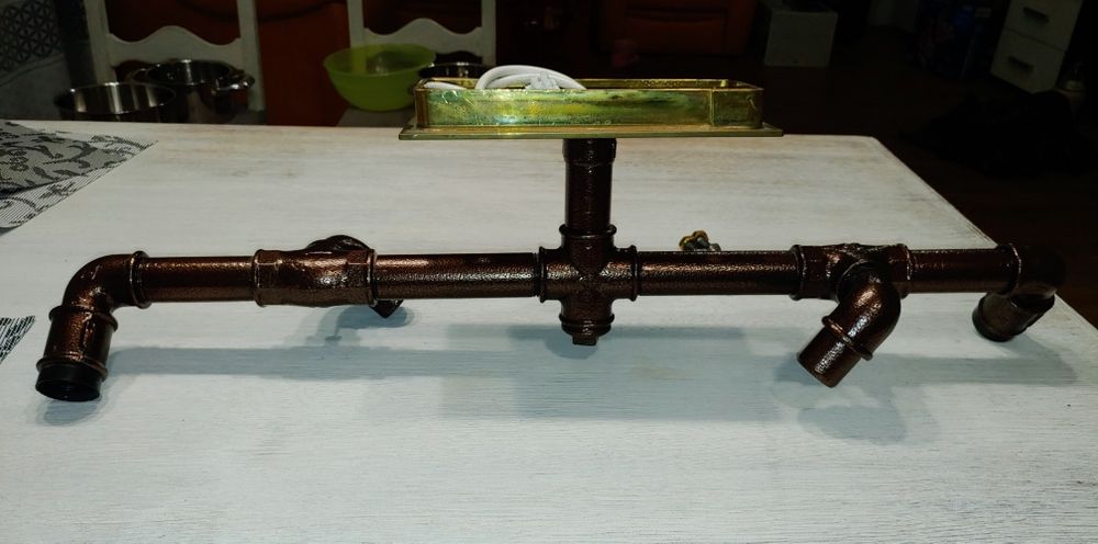 Lampa rustykalna żyrandol