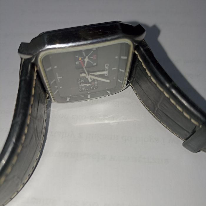 Casio MTF-304 czarna tarcza