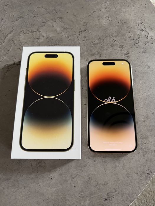 Iphone 14 pro złoty
