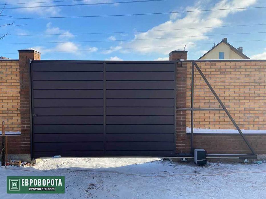 Ворота Распашные Жалюзи - 24000 грн! Днепр! Доставка! Монтаж!