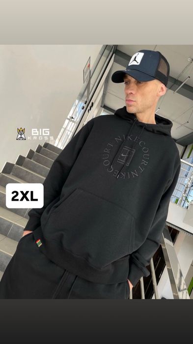 Чоловіча толстовка Nike nkct df hrtge flc po hd (HM6759-010)