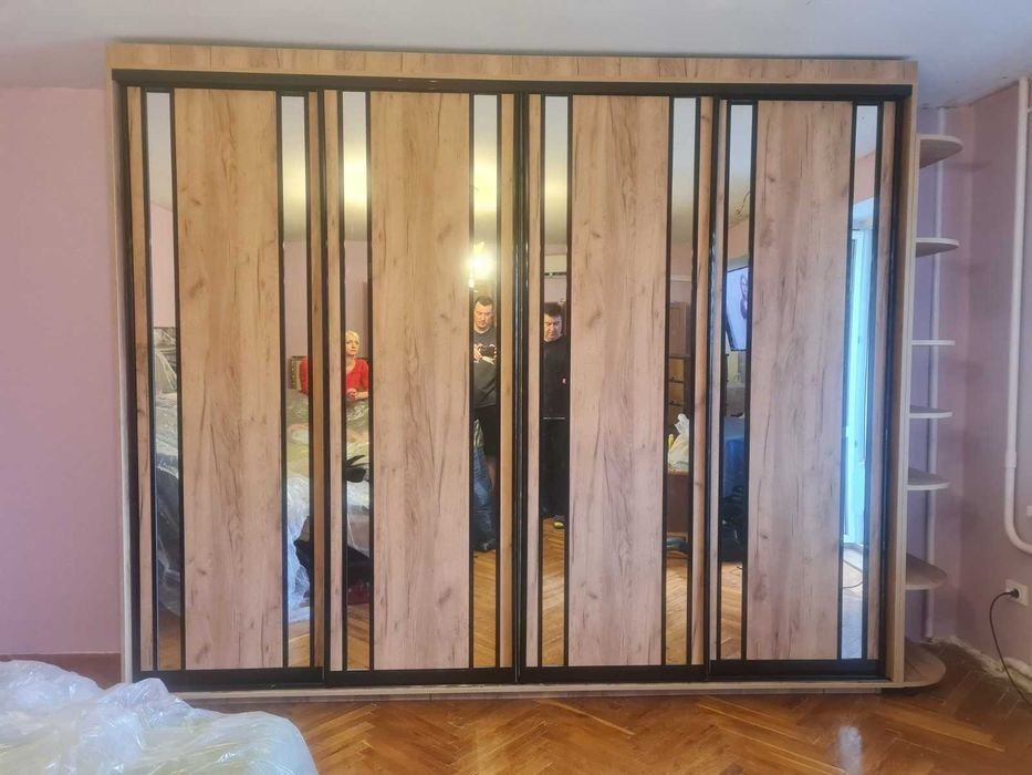 Шафа купе 4 двері! Оплата частинами МОНО і Приват!