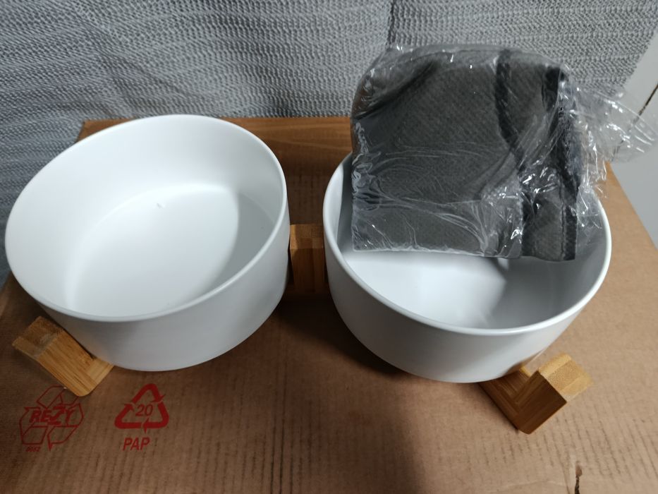 Zestaw misek dla psa kota