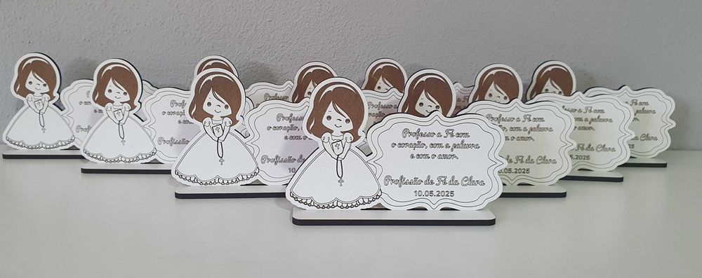 Lembranças de batizado, comunhões, etc. (sob orçamento)