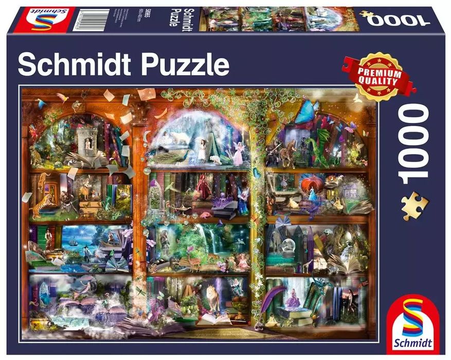 Puzzle 1000 Magiczny świat bajek G3. Schmidt. Nowy Produkt