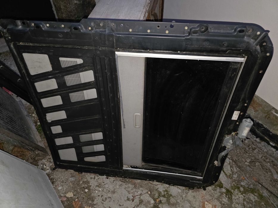 Tecto de abrir elétrico em vidro original da Webasto - Mercedes
