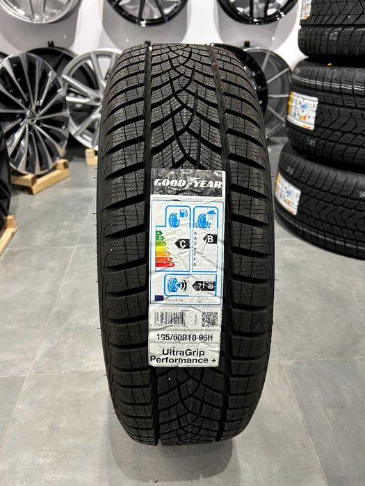 2x 195/60R18 Goodyear Ultra Grip Performance + DOT 2020r Citroen C4