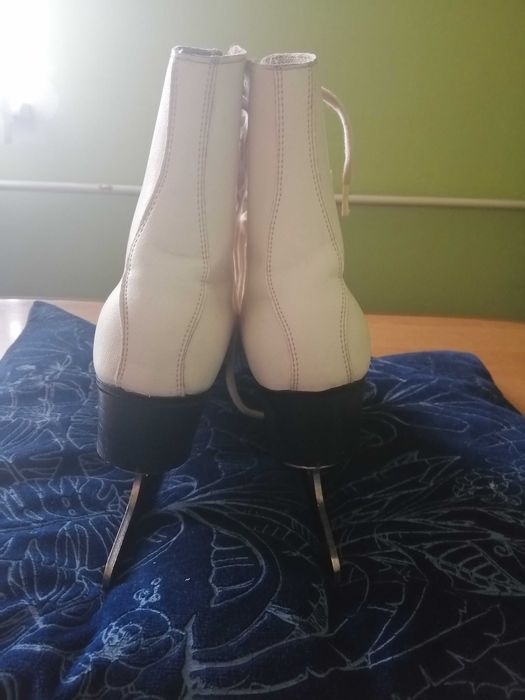 łyżwy figurowe białe damskie - PIRUET