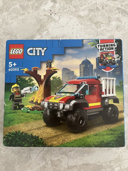 Lego city wóz strazacki 4x4 misja ratunkowa 60393