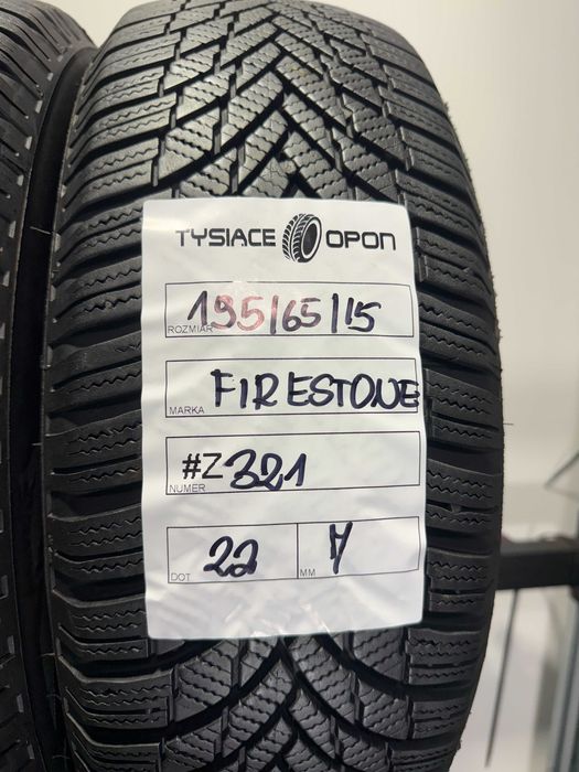 Opony Zimowe 195/65/15 Firestone WinterHawk4 Komplet #321