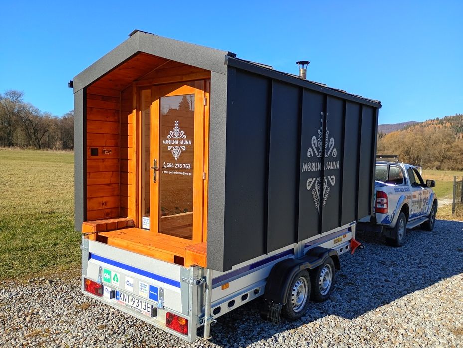 Gorąca Beczka HotTub Sauna Mobilna Balia Bania Jacuzzi