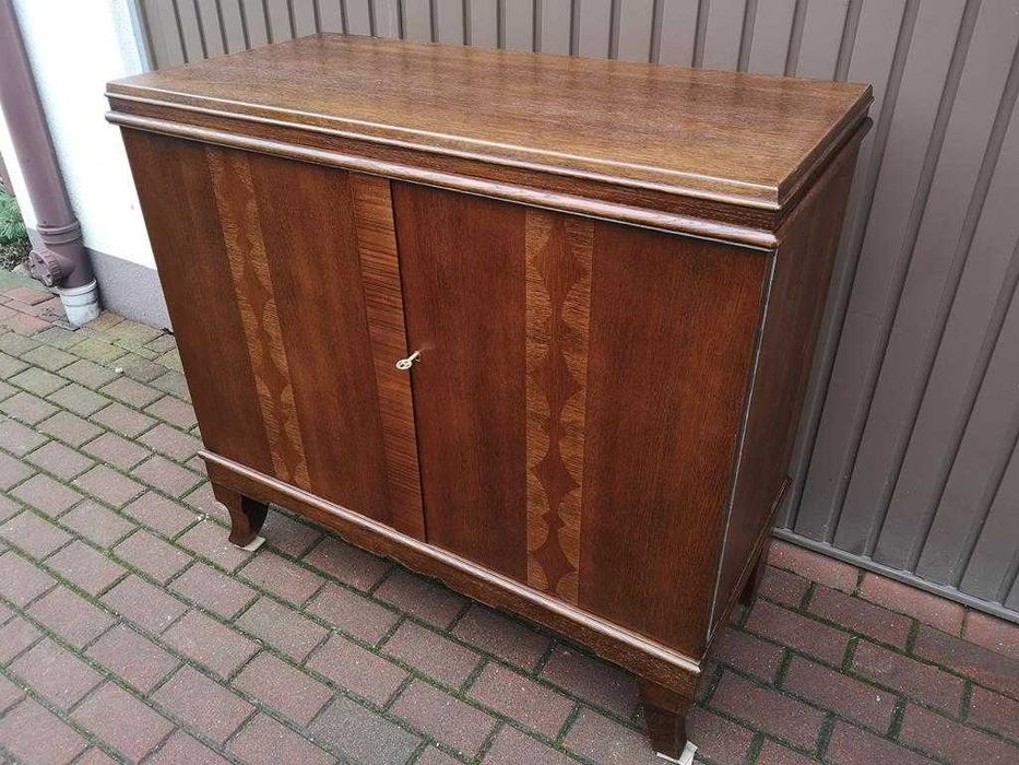 Komoda Szafka Pomocnik Dębowa Stara Antyk Po Renowacji.