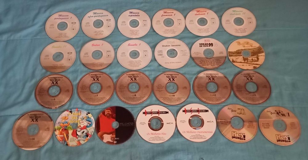 ---» Lote de 24 CDs + 1 DVD «---
