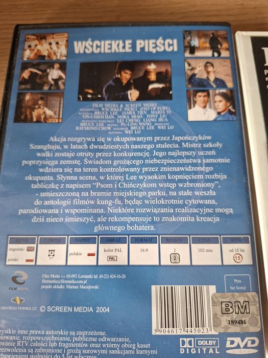 Zestaw dvd bruce lee