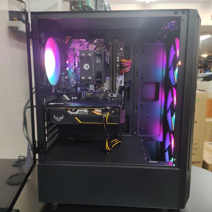 Компютер Новый Ryzen 5 5500, 16GB DDR4, GTX 1660 Super 6GB, SSD 512GB