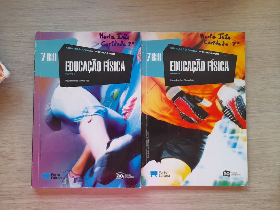 Manuais de Educação Física (4 volumes)