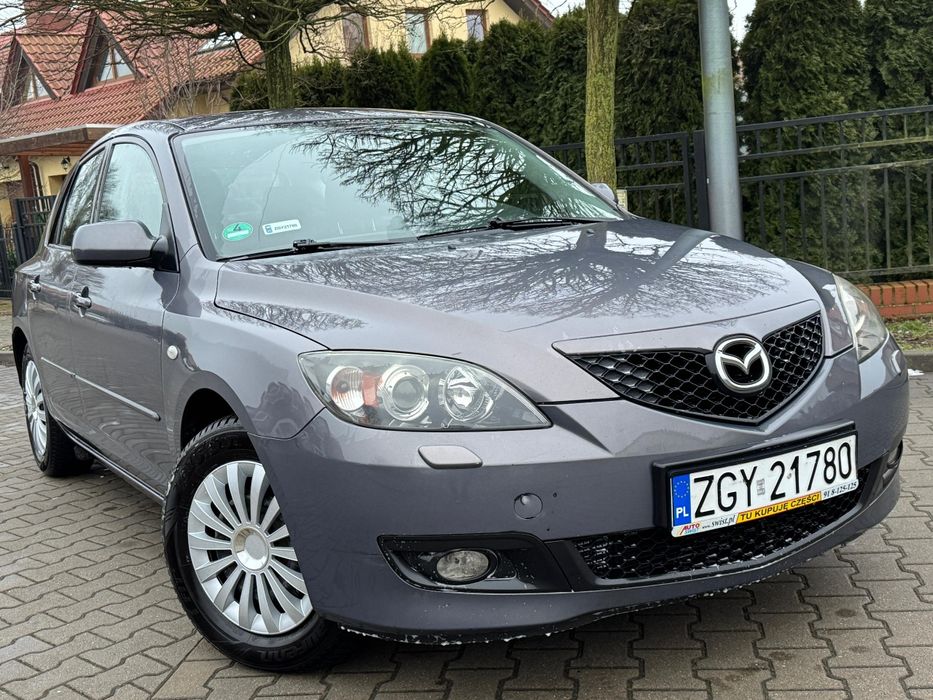 Mazda 3 xenon  2008 rok 1.6 diesel bez rdzy bardzo ladna zadbana