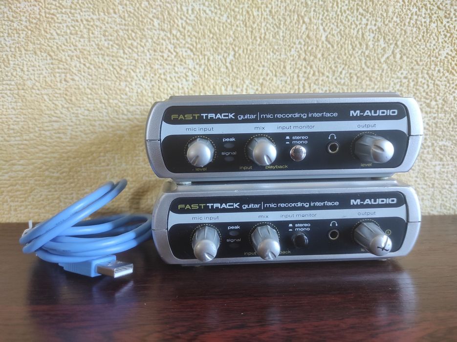 M-audio fast track usb