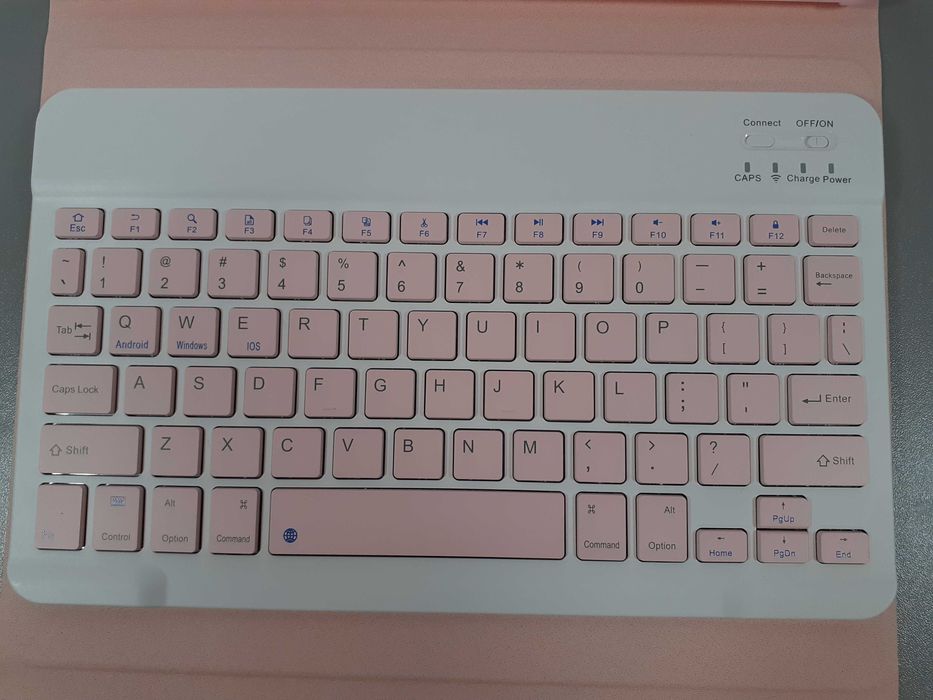 Klawiatura do Tabletu iPad 10.2 Różowa