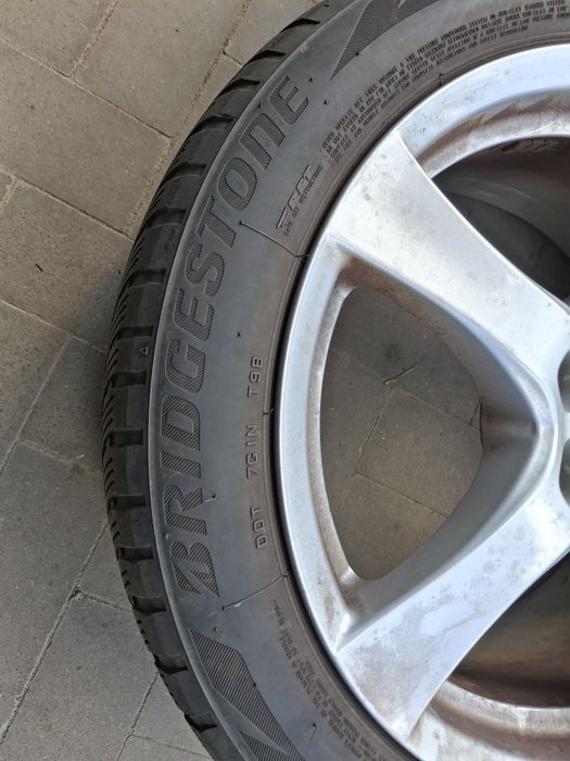 Sprzedam felgi aluminiowe i opony Bridgestone zimówki