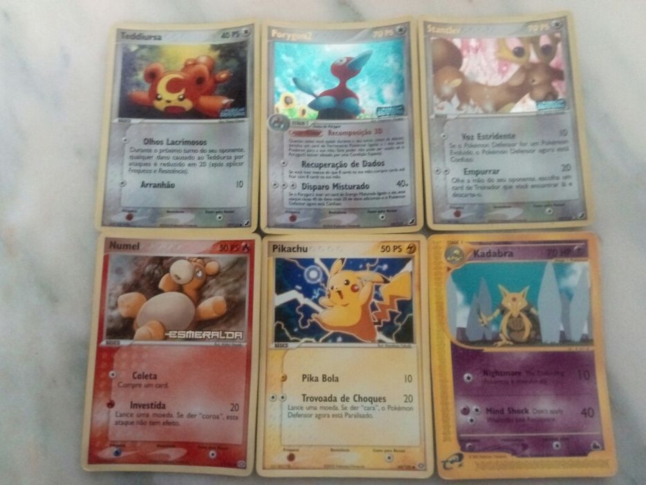 Cartas Pokémon Nintendo.