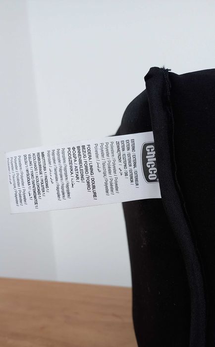 Ovo Chicco Kory Plus Air I-Size preto, usado