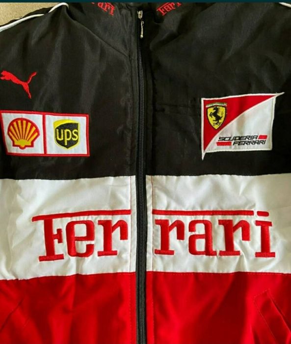 Casaco F1 Ferrari Racing Motard Influencer YouTuber