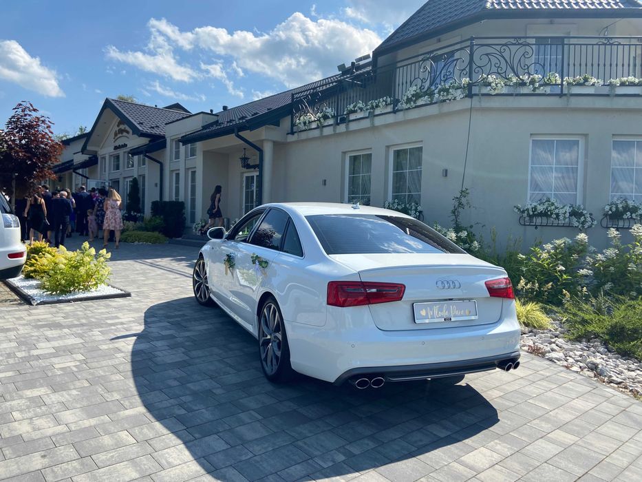 Auto do ślubu. Audi A6 S-line