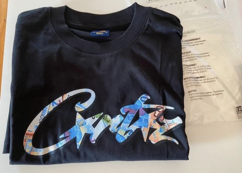 T shirt preta corteiz