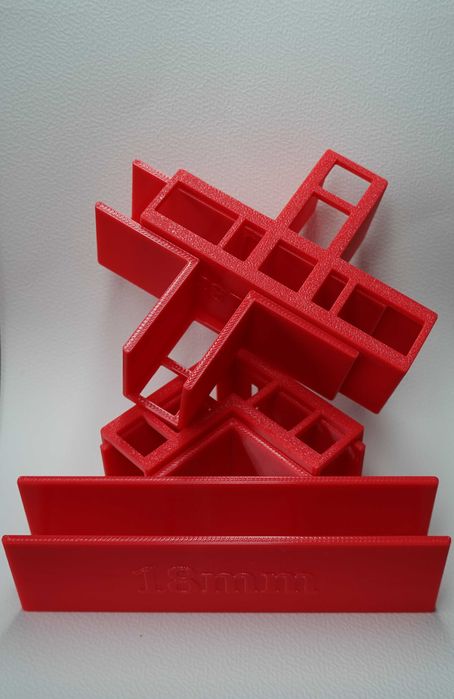Zestaw Uchwytów Stolarskich (18mm) "4xL" "2xT" "1xI" - Pomocnik przy składaniu mebli